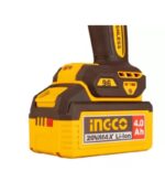 INGCO Akkus ütvefúró-csavarozó 96 Nm szénkefe nélküli 20 V (2 x 4,0 Ah akku + töltő) - Image 6