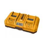 INGCO Dupla akkumulátor töltő 8,0 A 20 V
