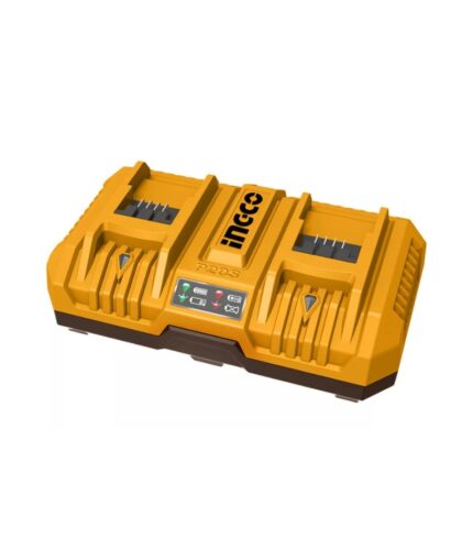INGCO Dupla akkumulátor töltő 8,0 A 20 V