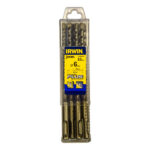 IRWIN Kőzetfúró 6 x 160/100 mm SDS-Plus (10 db)