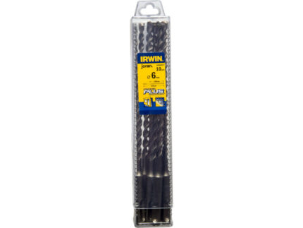 IRWIN Kőzetfúró 6 x 210/150 mm SDS-Plus (10 db)