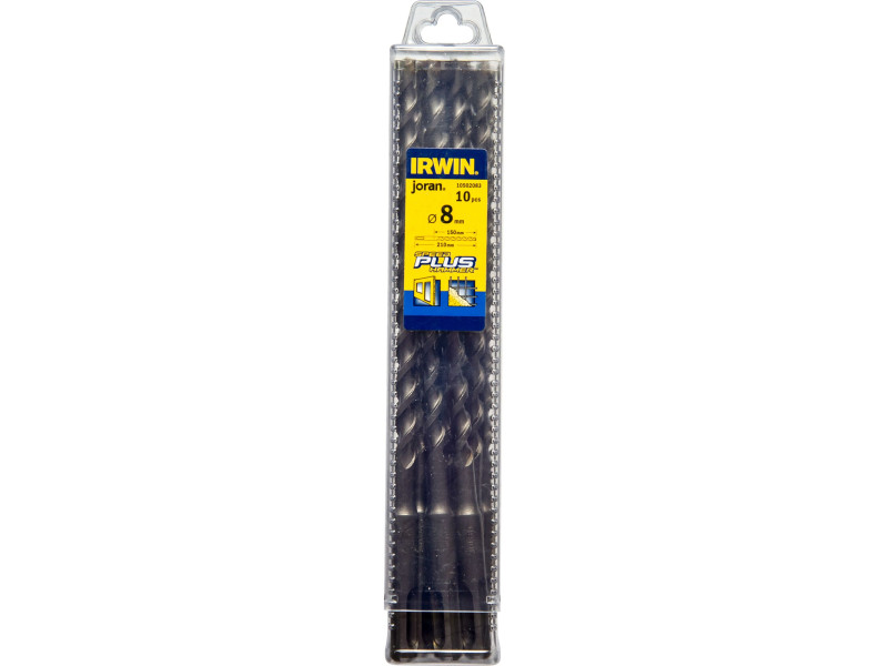 IRWIN Kőzetfúró 8 x 210/150 mm SDS-Plus (10 db) - Image 1