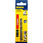 IRWIN Csigafúró 4 x 75/43 mm HSS PRO hengeres (2 db)