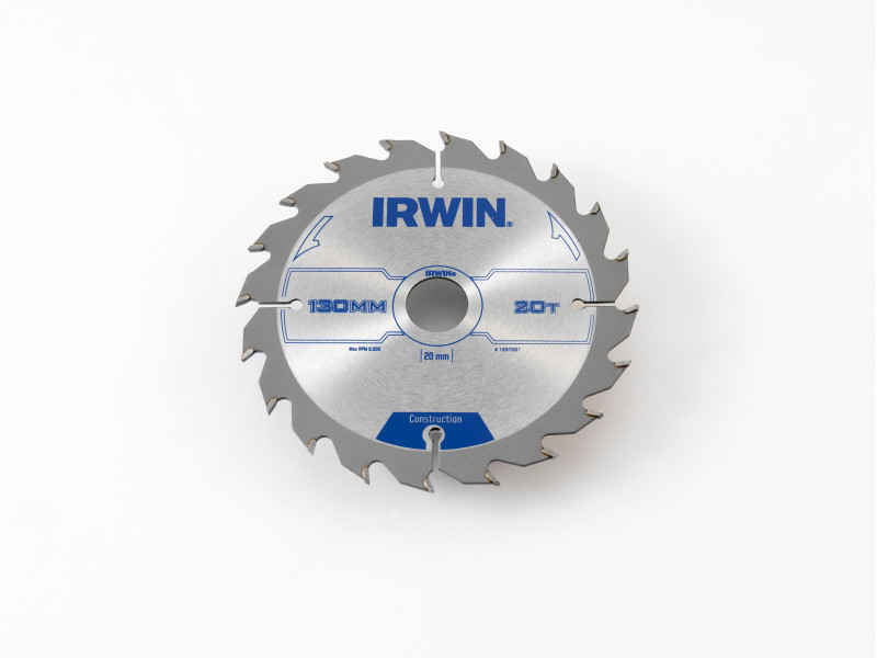 IRWIN Fűrésztárcsa fához 130 x 20 mm / 20T - Image 1
