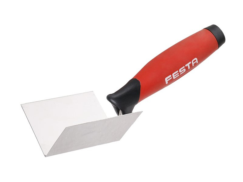 FESTA Kőműves kanál sarok belső inox 80/60/60 mm lágy fogantyús - Image 1