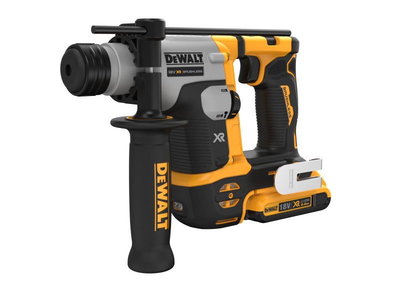 DEWALT Akkus fúrókalapács 18 V szénkefe nélküli (2 x 2,0 Ah akku + töltő) DCH172D2 - Image 1