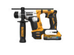 DEWALT Akkus fúrókalapács 18 V szénkefe nélküli (2 x 1,7 Ah akku + töltő + TSTAK) DCH172E2T - Image 2