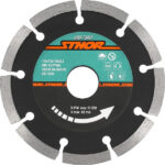 STHOR Gyémánt vágókorong 115 x 1,9 x 7,0 x 22,2 mm szegmentált