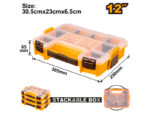 INGCO Organiser 305 x 230 x 65 mm - Image 2