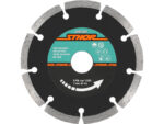 STHOR Gyémánt vágókorong 125 x 2,0 x 7,0 x 22,2 mm szegmentált