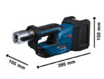 BOSCH Akkus forgófejes présgép 360° GPT 18V-19 M szett (Akku és töltő nélkül) - Image 3