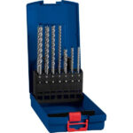 BOSCH EXPERT 7X Kőzetfúró készlet 7 részes négyélű SDS-Plus (5/6/8 x 115 mm; 6/8/10/12 x 165 mm)
