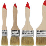 Ecset készlet 5 részes fa nyéllel 0,5-2,5"