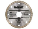 DEWALT Gyémánt vágókorong univerzális 115 x 2,1 x 7,0 x 22,2 mm turbo