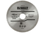 DEWALT Gyémánt vágókorong univerzális 115 x 1,6 x 5,0 x 22,2 mm folytonos