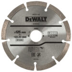 DEWALT Gyémánt vágókorong univerzális 125 x 2,2 x 7,0 x 22,2 mm szegmentált