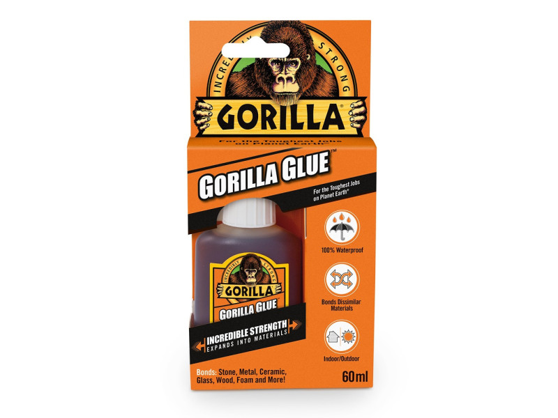 GORILLA Vízálló poliuretán ragasztó 60 ml D4 - Image 1